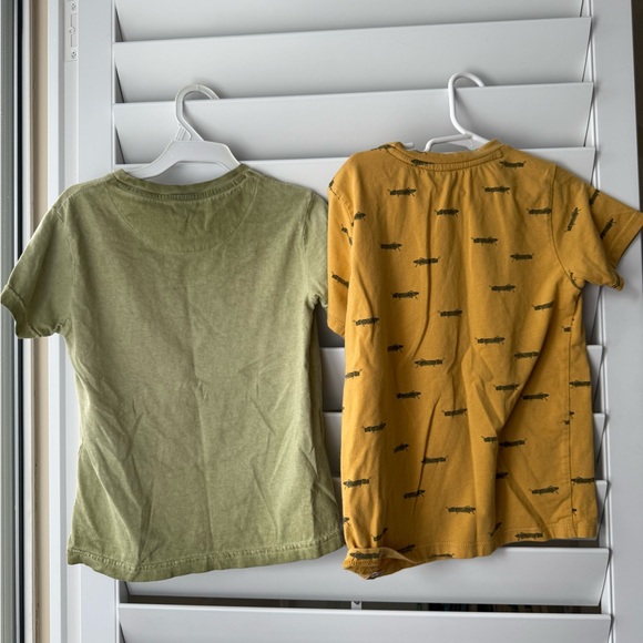 Graphic Tees and Hoodie Set - Green, Yellow, Red, White - Picture 8 of 11